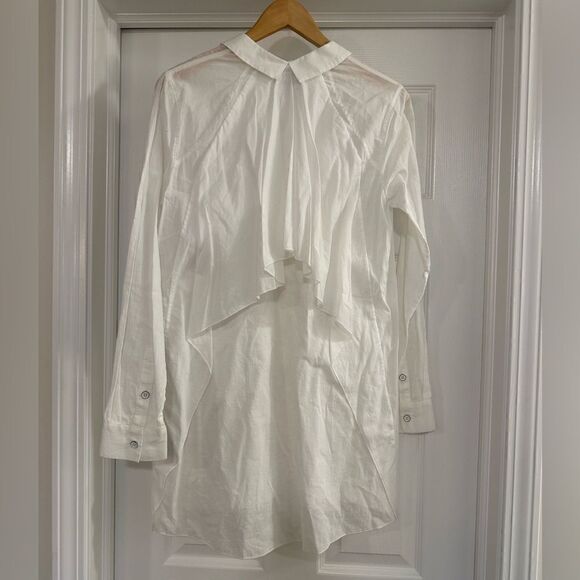 CAbi 5057 White The Vacation Shirt Small NWT - Picture 5 of 8
